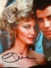 Olivia Newton John Travolta Grease Signed 8x10 Photo Coa W  Matching Sticker 