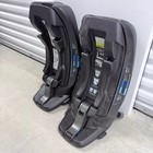 Lot Of 2 Nuna Pipa Relx Infant Car Seat Base Only Caviar Black Cf12508600cvr