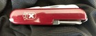 Rite-edge Red Swiss Scout Camping Pocket Knife Multi Tool-same Day Shipping 
