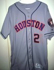 Derek Fisher  houston Astros   21 2019 Game Used worn Jersey 