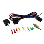 16  3500 Cfm Electric Radiator Fan High Thermostat Wiring Switch Relay Kit