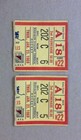 0681----1969 La Kings At Ny Rangers Tickets - Gilbert 2 Goals - Gag Line 8 Pts