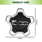 Wheel Center Cap Cover For 2016-2022 Fiat 500x Replaces 6an69lxhaa 1 Pc
