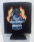 Rare Pabst Godzilla Beer Coozie Limited Edition