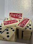 Coca-cola 1970s Dominoes Set Vintage Rare  A1