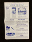 Gem Of The Ocean Original Movie Press Sheet 1946 Us Army Guam Ww2 Poster