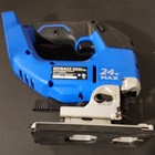Kobalt 24v Max Brushless Cordless Jigsaw Tool Only Blue black Used