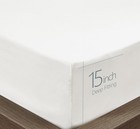 Twin Extra Long Fitted Sheet Only  Soft   Comfy 100  Cotton By Crescent Bedding