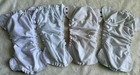 Apple Cheeks Baby Girl Lot 4 Pocket   Swim Reusable Cloth Diapers Sz 2 18-40 Lb