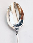1 G jensen Denmark Acorn 7 1 4  Ice Tea Spoon Polished Gorgeous Excellent Have 6