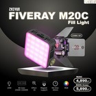 Zhiyun Fiveray M20c Combo Rgb Led Video Light On-camera App Control 2500-10000k