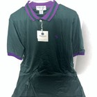 Wimbledon Lawn Tennis Polo Shirt Mens Large Green Championships England