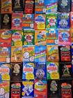Vintage Baseball Cards - Unopened Wax Packs  Huge 100 Card Lot  Rare Collectible