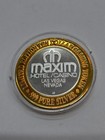 Maxim Hotel Las Vegas Nv  999 Silver Strike  10 Casino Gaming Token Rh-21