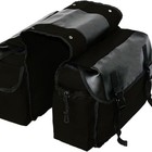 Big Capacity Saddle Rear Rack Bag Bicycle Panniers For Grocery Shopping    