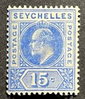 Travelstamps  1903 Seychelles Stamps Sg   42 Mint Og King Edward Vii