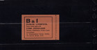 Ireland One 108a  2  111a 128a Vf 1940 Mnh Complete Booklet Lg