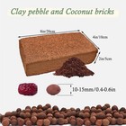 Coconut Shell Bricks   Clay Pebbles  Suitable For Planting  Herbaceous Plants