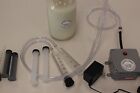 Goat Sheep Cow Vacuum-pulse Milk Machine The Brute Milking Kit    One Half Gallon