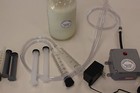 The Brute Milking Kit    Vacuum Manual Pulse Milker One Half Gallon