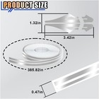 2 Rolls 32ft Vinyl Pinstriping Tape Stripe Decal  Diy Striping T Color  Silver