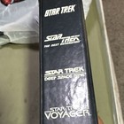 Newfield Publications Star Trek Universe 3-ring Card Binder 1999 Black purple
