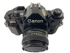 Canon A-1 35mm Film Camera W 50mm Lens Vintage Photography