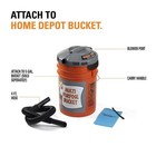5 Gallon 1 75 Peak Hp Shop Vacuum Wet Dry Vac Powerhead With Filter Bag And Hose