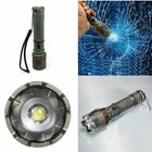 2x Rechargeable Camping Led Flashlight Tactical Police Torch Very Bright
