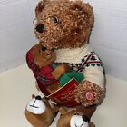 2006 Avon Twas The Night Before Christmas Animated Talking Story Time Plush Bear