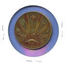 All Seeing Eye Good Luck Will Accompany The Bearer Swastika Pre-wwii Token Coin
