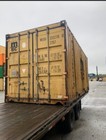 Used 20  Dry Van Steel Storage Container Shipping Cargo Conex Seabox Houston