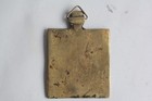 Russian Orthodox Bronze Travel Icon Trinity 18th Century  72748 