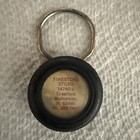Rare Vintage Firestone Clip Key Chain Round Tire Advertisement