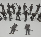 1 32 Original Marx German Infantry Plastic Lot Of 20