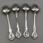 Old Master By Towle Table Sterling Silver Set Of 4 Oval Soup Spoons 6 5 8 