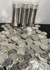 Mercury Dime Full Rolls- 50 Coins - 90  Silver - Better Bright Lot    Free Ship 