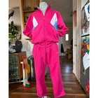 Adidas Grail Vintage 80s Pink Tracksuit Rare Colorblock M Retro Barbie