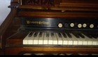 Antique Western Cottage Vintage Pump Organ  works 