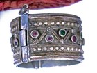 Vintage Afgan Kuchi Bracelet Selection - One Handmade Tribal Jewelry  4914