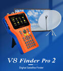 Digital Satellite Tv Finder Signal Meter Dvb-s2 s2x c t2 Combo Spectrum Analyzer