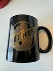Vintage Bechtel Company Black Ceramic Coffee Mug Nice Rare