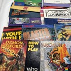 Nintendo Nes  Manual Lot 20  Posters Mario  Iron Sword Demon Tetris  Robin Hood 