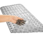 Bathtub Mats For Shower Tub Extra Long Non-slip 39 X 16 Inch Bath Mat With Dr   