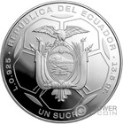 Fifa World Cup Silver Coin 1 Sucre Ecuador 2026