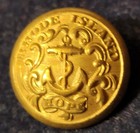 Civil War State Of Rhode Island Militia Coat Button Alberts  Ri-8-a