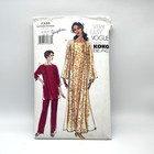 Vtg Very Easy Vogue Sewing Pattern 7335 Koko Beall Top   Pants Uncut 8-10-12 Ff
