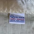 Vintage Quiltex Baby Blanket Satin Trim Duck Appliqu   Cottagecore Nursery