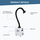 Monport 150w Smoke Fume Extractor Air Purification Purifier For Laser Engraver