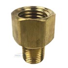 Brass Reducer Adapter 1 4  Female X 1 8  Male Npt Pipe Reducing Fitting